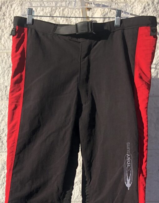 Men's Medium Tunnel Pants : Adjustable waist = 38″, Inseam = 32″