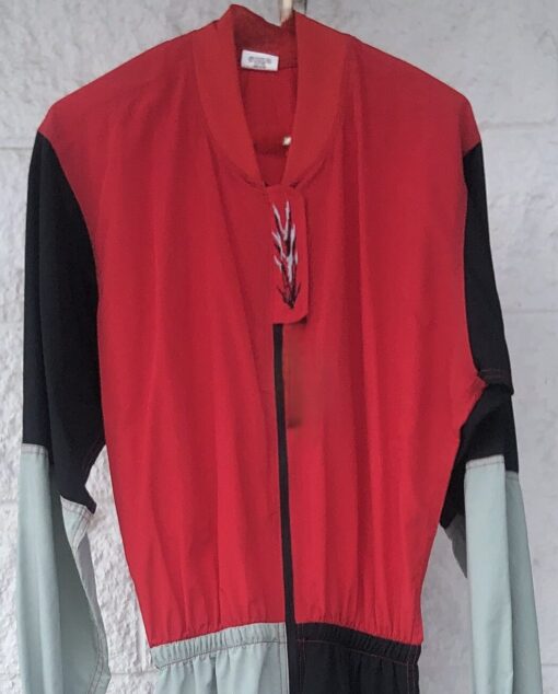 Red, Black, and Silver Freefly Suit (Torso = 62", Inseam = 38")